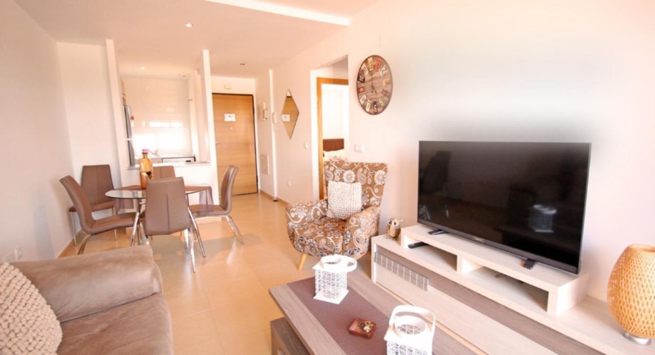 Casa Leona: Fully Furnished, Secure Golf Resort Penthouse Apartment With Gorgeous Views In Múrcia Exterior foto